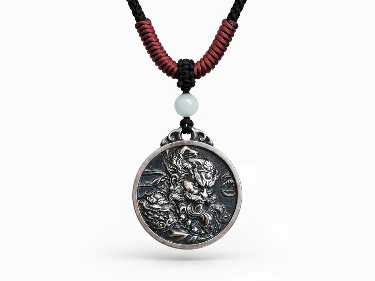 The Zhong Kui Heritage Pendant inspired by traditional Chinese guardian folklore