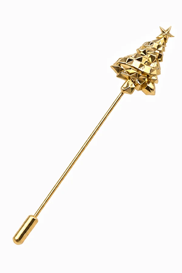 The Golden Christmas Tree Brooch – Shop at Oricast